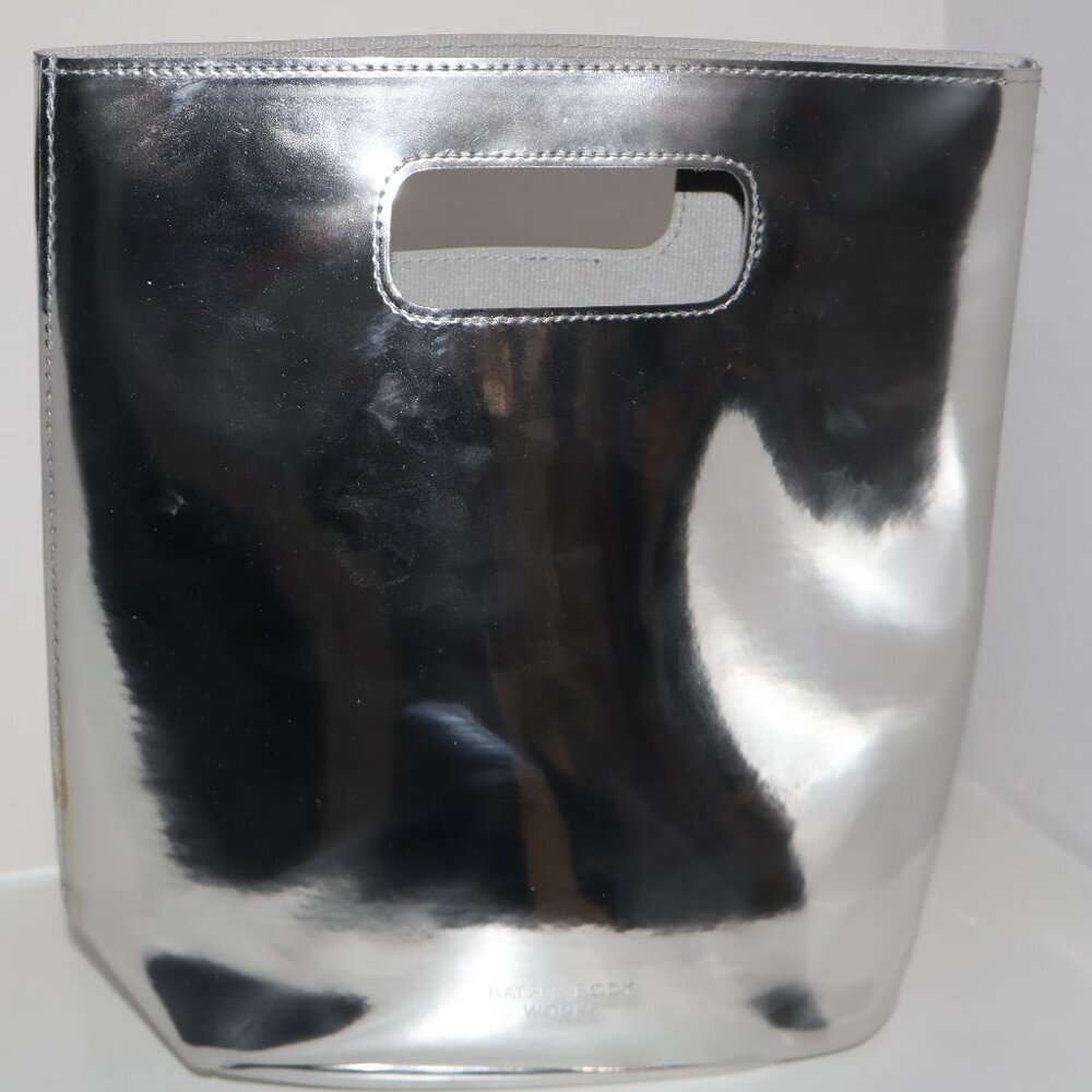 Bath & Body Works Silver reusable gift bag - Picture 2 of 9